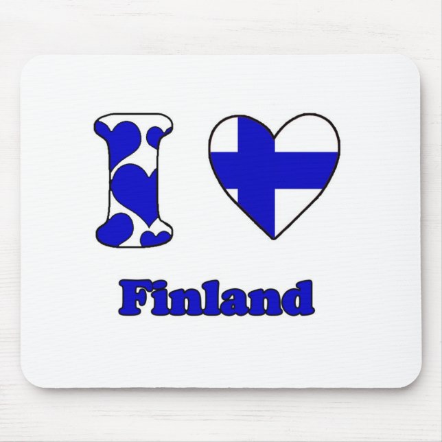 Alfombrilla De Ratón Amo Finlandia (Frente)