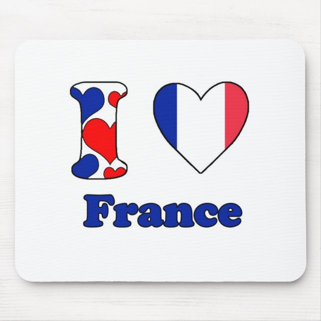 Alfombrilla De Ratón Amo Francia (Frente)