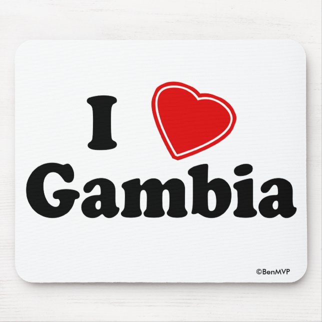 Alfombrilla De Ratón Amo Gambia (Frente)