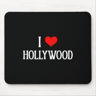 Alfombrilla De Ratón Amo Hollywood Me Encanta Hollywood Viaje De Vacaci