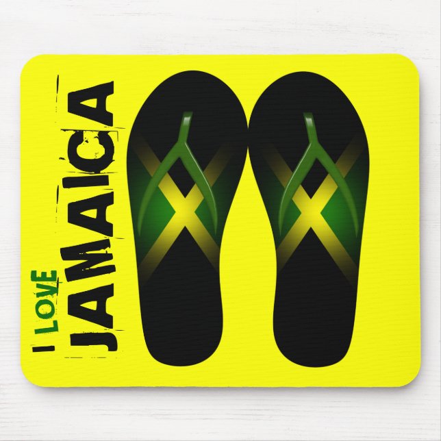 Alfombrilla De Ratón Amo Jamaica Mousepad (Frente)