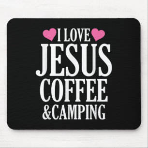 Alfombrilla De Ratón Amo Jesús Café Y Camping