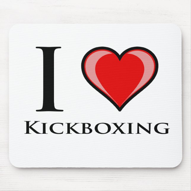 Alfombrilla De Ratón Amo Kickboxing (Frente)