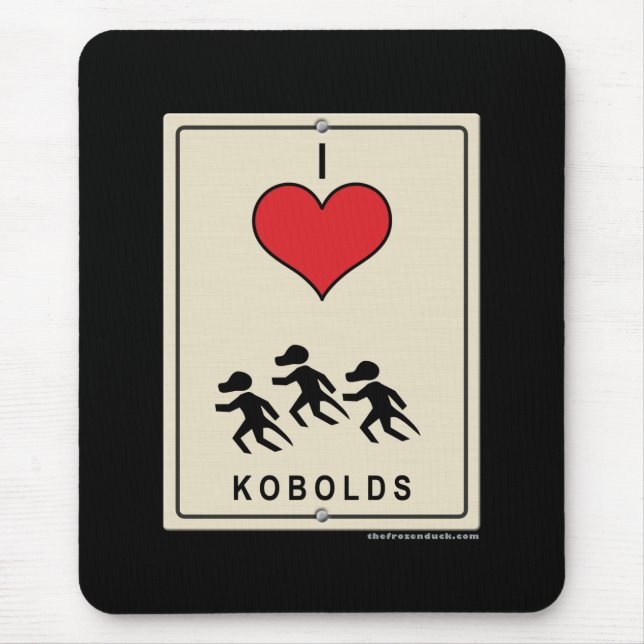 Alfombrilla De Ratón Amo Kobolds (Frente)
