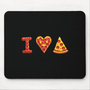 Alfombrilla De Ratón Amo La Pizza Amantes De La Comida Italiana La Pizz