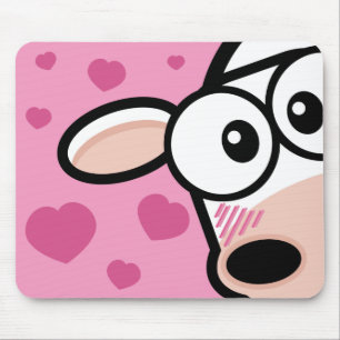 Alfombrilla De Ratón Amo la vaca Mousepad del MOO