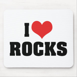 Alfombrilla De Ratón Amo las Rocas - Geología de Rocas Amante Geólogo