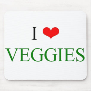 Alfombrilla De Ratón Amo los Veggies