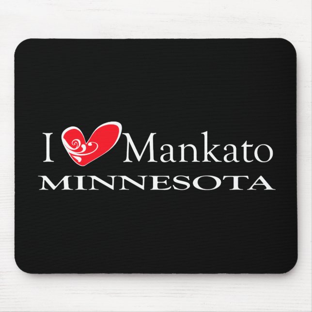 Alfombrilla De Ratón Amo Mankato Minnesota (Frente)