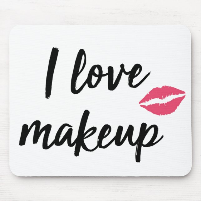 Alfombrilla De Ratón Amo maquillaje (Frente)