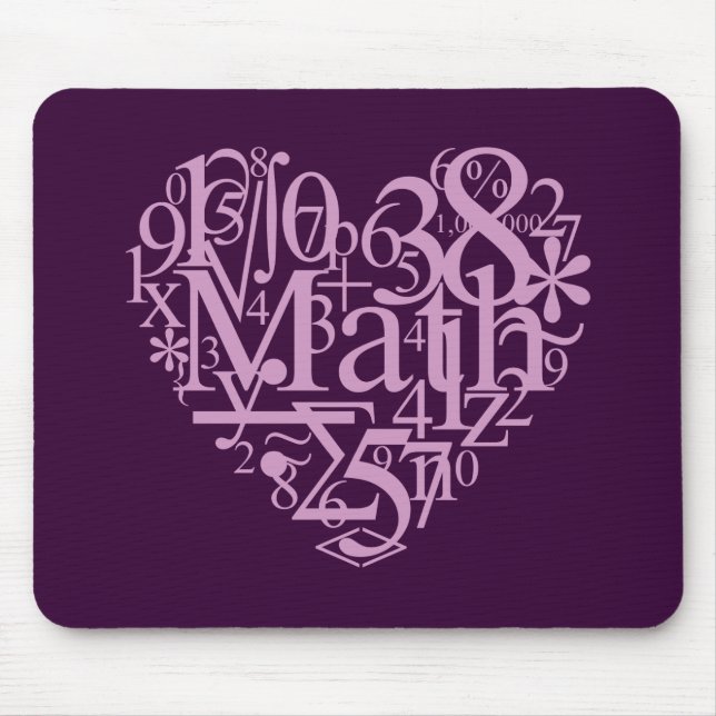 Alfombrilla De Ratón Amo MathMousepad (Frente)