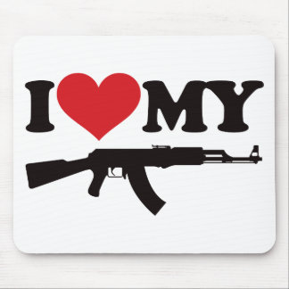 Alfombrilla De Ratón Amo mi AK47