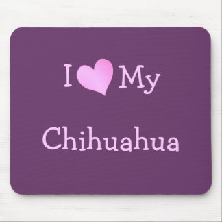 Alfombrilla De Ratón Amo mi Chihuahua