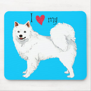 Alfombrilla De Ratón Amo mi Eskie