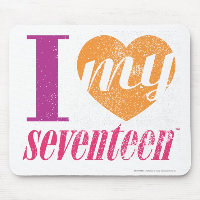 Alfombrilla De Ratón Amo mi naranja 17 (Frente)