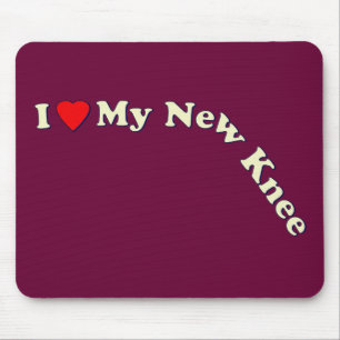 Alfombrilla De Ratón Amo mi nueva rodilla