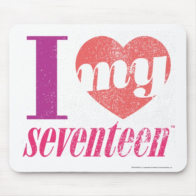 Alfombrilla De Ratón Amo mi rosa 17 (Frente)