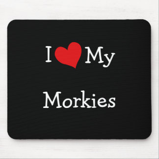 Alfombrilla De Ratón Amo Mis Morkies