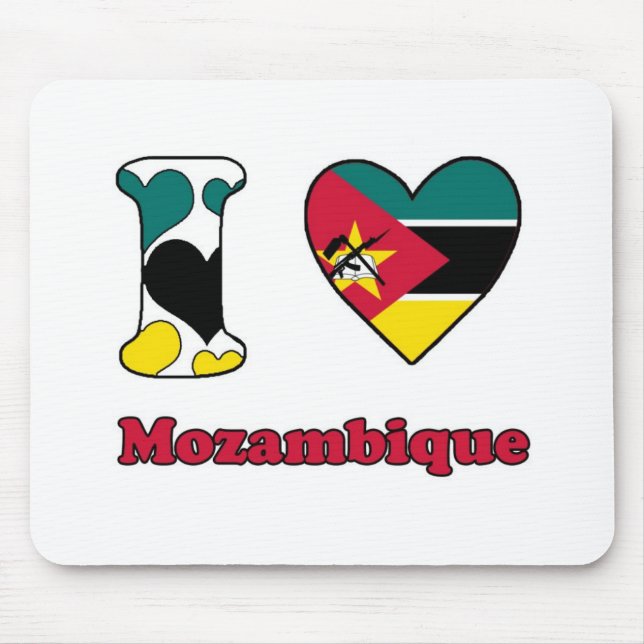 Alfombrilla De Ratón Amo Mozambique (Frente)