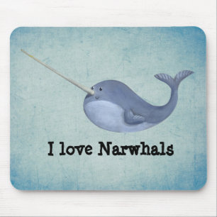 Alfombrilla De Ratón Amo Narwhals