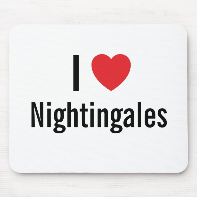 Alfombrilla De Ratón Amo Nightingales (Frente)