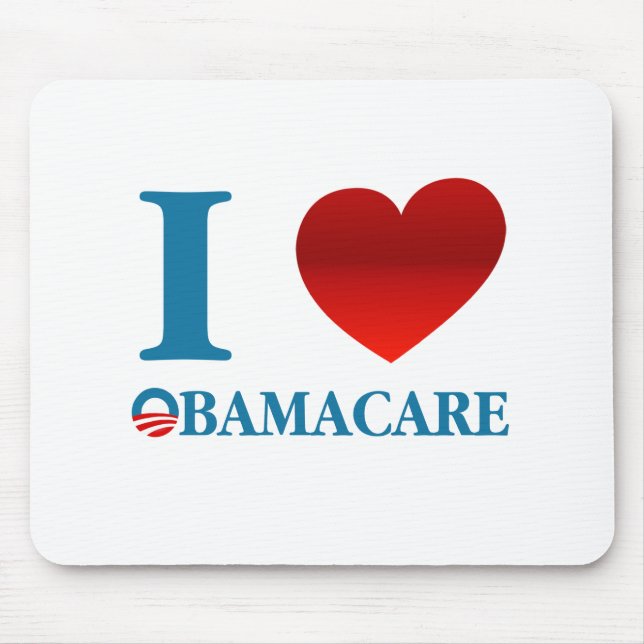 Alfombrilla De Ratón Amo Obamacare (Frente)