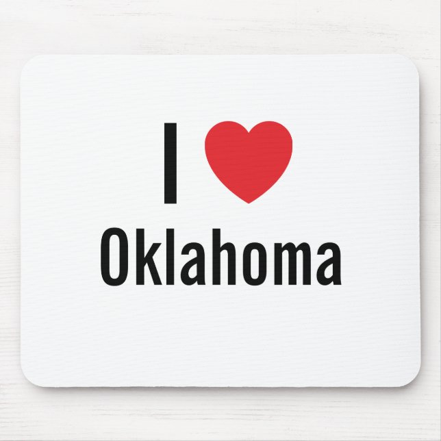 Alfombrilla De Ratón Amo Oklahoma (Frente)
