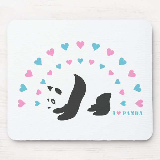 Alfombrilla De Ratón Amo Panda (Frente)