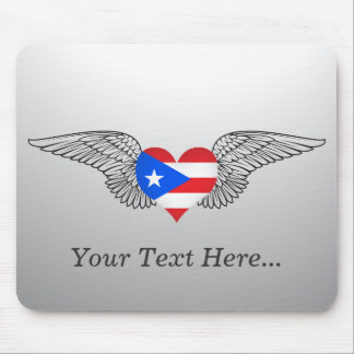 Alfombrilla De Ratón Amo Puerto Rico - alas