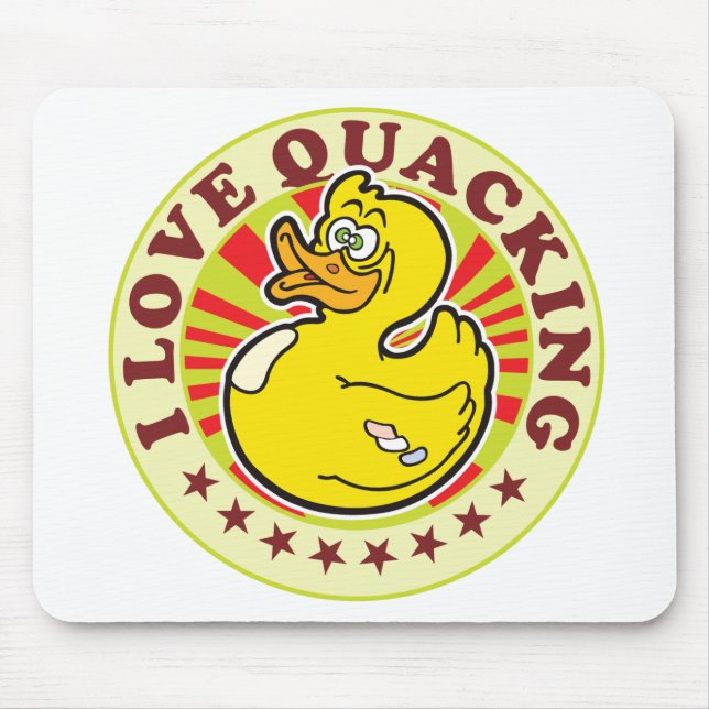 Alfombrilla De Ratón Amo Quacking (Frente)