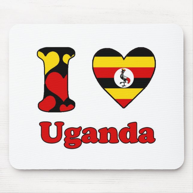 Alfombrilla De Ratón Amo Uganda (Frente)