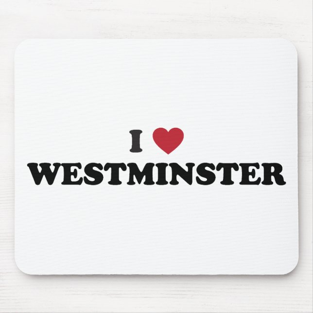 Alfombrilla De Ratón Amo Westminster Colorado (Frente)
