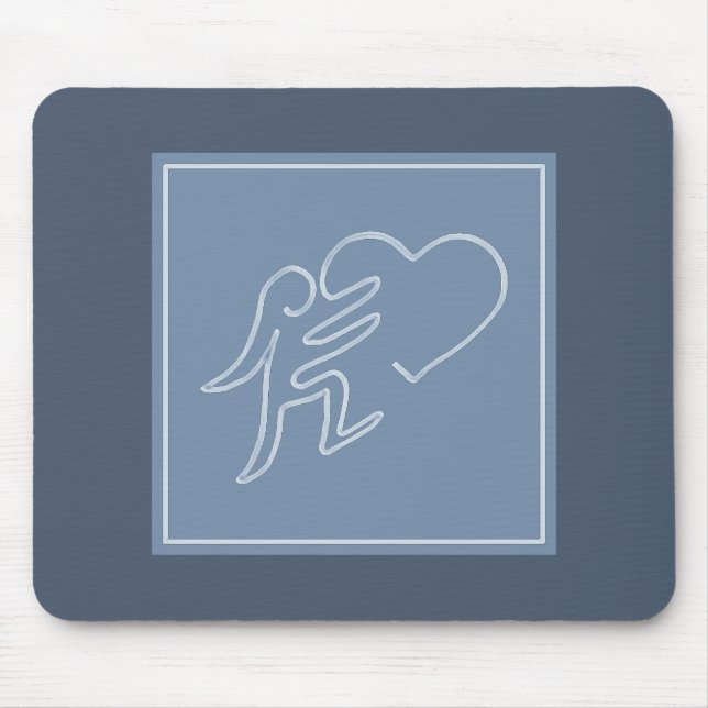 ALFOMBRILLA DE RATÓN AMOR (BLUEBERRY) (Frente)