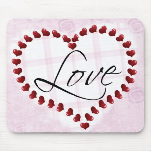 Alfombrilla De Ratón Amor Candy Hearts mousepad