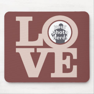 Alfombrilla De Ratón AMOR con su personalizado de FOTO, mousepad