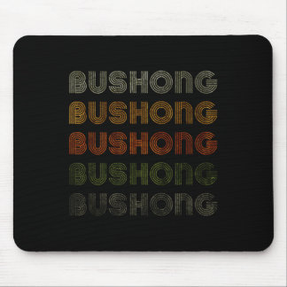 Alfombrilla De Ratón Amor Corazón Bushong Tee Grunge Estilo Vintage Neg
