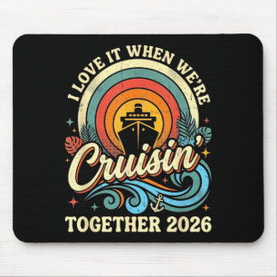 Alfombrilla De Ratón Amor cuando navegamos juntos 2026 crucero coincide