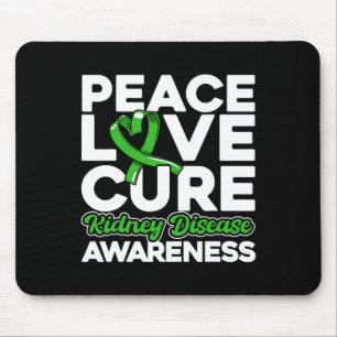 Alfombrilla De Ratón Amor Curar la enfermedad renal Conciencia 1