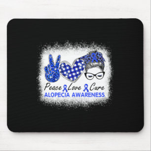 Alfombrilla De Ratón Amor Cure Mujeres Alopecia Conciencia