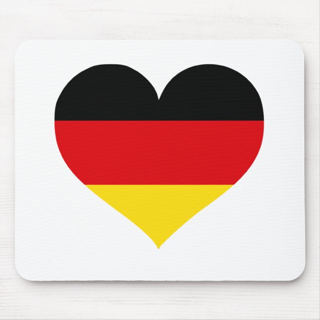 Alfombrilla De Ratón Amor de Alemania (Frente)