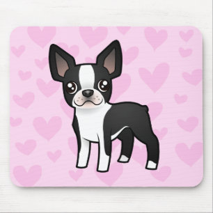 Alfombrilla De Ratón Amor de Boston Terrier