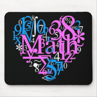 Alfombrilla De Ratón Amor de la matemáticas