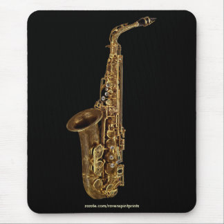 Alfombrilla De Ratón AMOR DE LA MÚSICA SAXOPHONE Mousepad