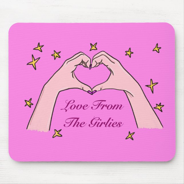 Alfombrilla De Ratón Amor De Las Giras Mousepad (Frente)