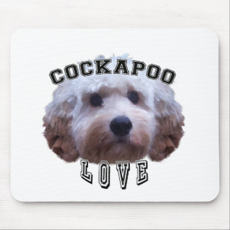 Alfombrilla De Ratón Amor de los perros de Cockapoo