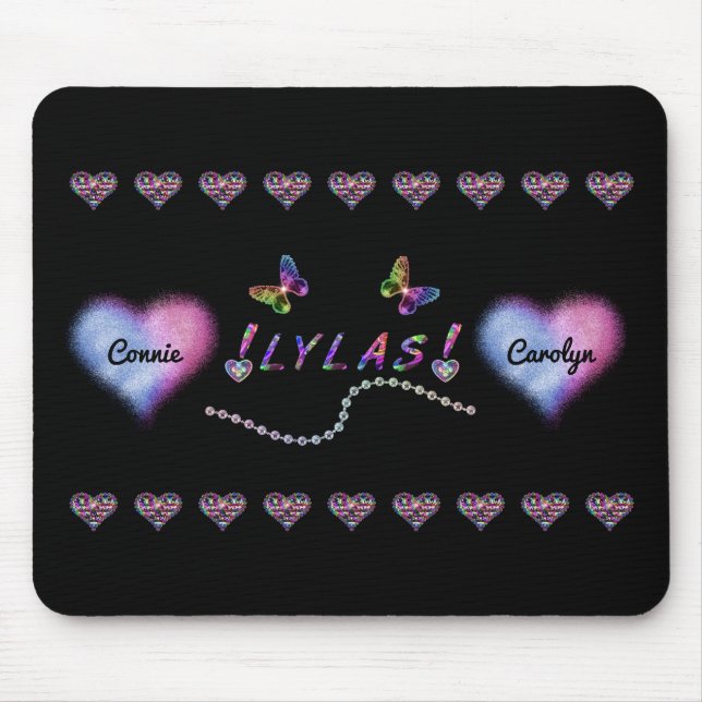 Alfombrilla De Ratón Amor de LYLAS usted tiene gusto de una hermana (Frente)
