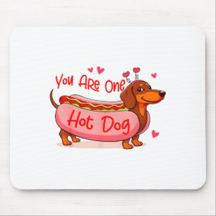 Alfombrilla De Ratón Amor de San Valentín Dachshund Amante Wiener Mamá 