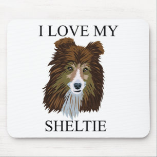 Alfombrilla De Ratón ¡Amor de SHELTIE!