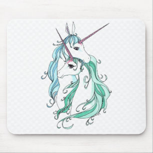Alfombrilla De Ratón Amor de Unicornio