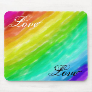 Alfombrilla De Ratón Amor del arco iris